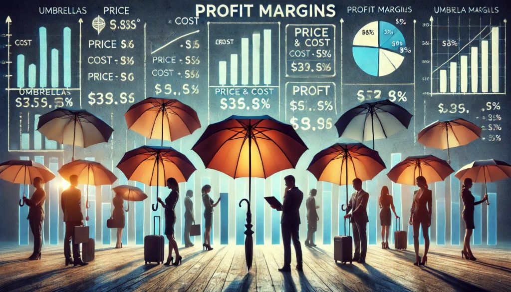 How to Estimate Profit Margins for Umbrella Sales