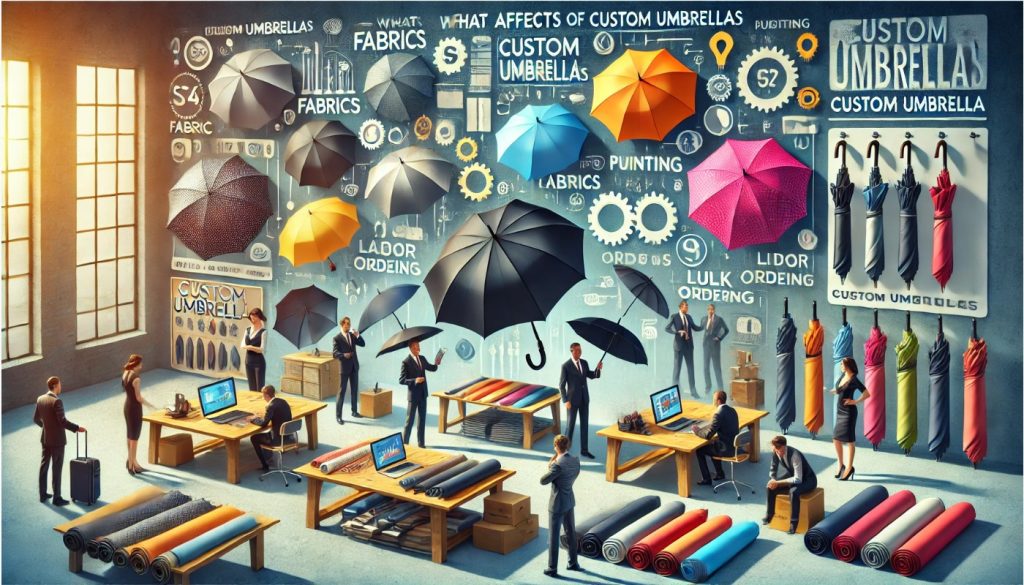 What Affects the Cost of Custom Umbrella Orders